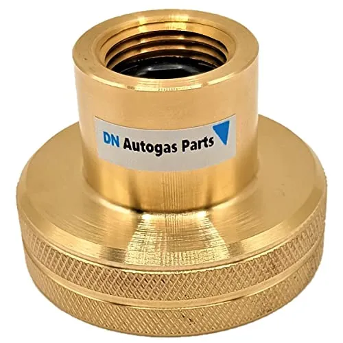 DN Autogas Parts LPG GPL Europäischer 21,8-mm-Gas-Propanflaschen-Tankzylinder Euro-Adapter auf Platte