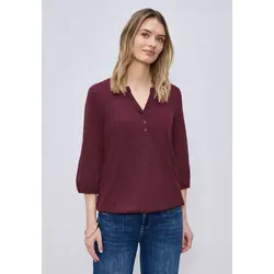 Street One Shirt im Tunika-Look Truffle Red von Street One