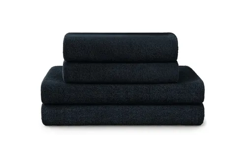 Blumtal Premium Frottier Handtücher Set 4-teilig - 100% Baumwolle, Oeko-TEX zertifiziert - Handtücher Set aus 100% Baumwolle, extrem saugstark und hautfreundlich. Das perfekte Set für ein kuscheliges Gefühl nach dem Duschen!