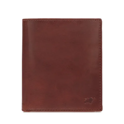 BRAUN BÜFFEL Herren RFID Geldbörse Hochformat Arezzo - Edles Tabak - Herren-Geldbörse aus hochwertigem Rindleder mit 11 Kartenfächern und RFID-Schutz für maximale Sicherheit. Stilvolles Design trifft auf praktische Funktionalität.