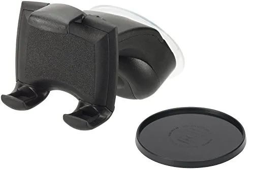 hr-imotion kompakte Universal Halterung Quicky Smart S für alle Smartphones & Handys zwischen 58 und 84mm [Made in Germany | 360 Grad drehbar | vibrationsfrei Einhandbedienung] - 22011701