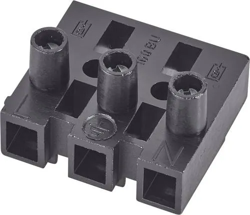 Adels-Contact 11818 160 BU/5 DSS Verbindungsklemme flexibel: -2.5mm² starr: -2.5mm² Polzahl: 5 1 St. Schwarz