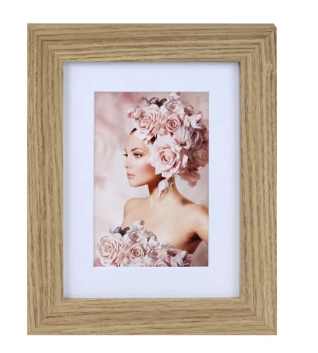 IDEAL TREND Bilderrahmen Bilderrahmen Holz Rahmen Plexi Acryl Collage Wanddeko Poster quadratis