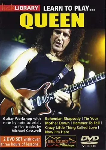 Learn To Play Queen | Lick Library | DVD-Pack | Roadrock International