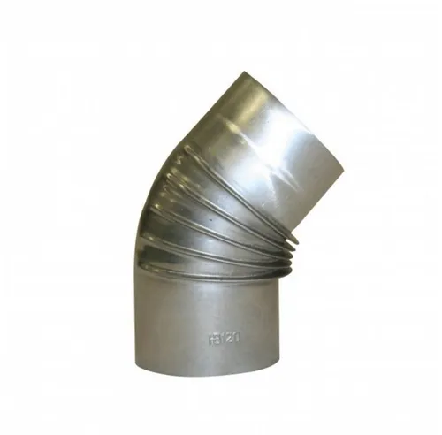 Kamino Flam Ofenrohr FAL Bogenknie 120 mm 45° ohne Tür 331179, (1-tlg)