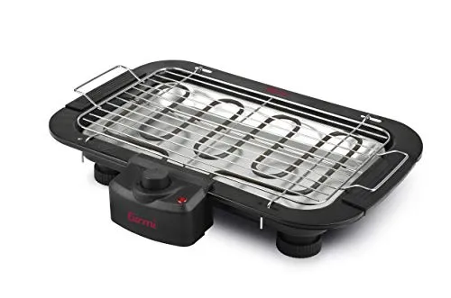 Girmi Bq1100 Grill, 2000 W, Metall, Schwarz