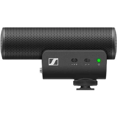 Sennheiser Mikrofon MKE 400 - Kompaktes Richtmikrofon - Mikrofone mit hochwertiger Audioqualität, ideal für Vlogging und mobile Aufnahmen.