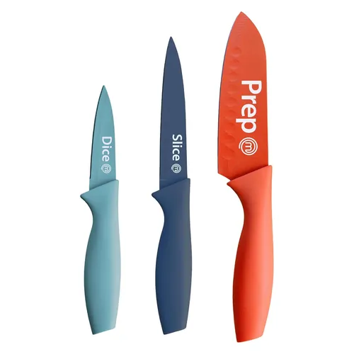 MasterChef Küchenmesser-Set 3-teilig Messer Messerset Knifes Knifeset