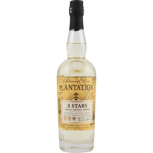 Plantation 3 Stars White Rum 0,7 Liter 41,2 % Vol.
