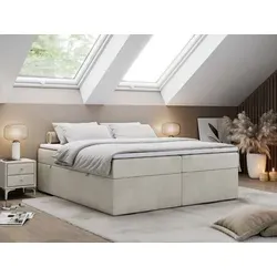 Boxspringbett ohne Kopfteil BESS 200x200 cm von MKS Meble