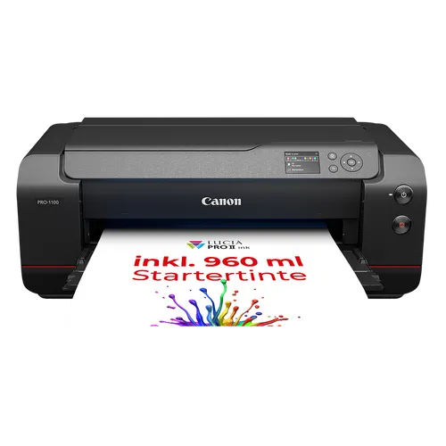 Canon imagePROGRAF PRO-1100 A2-Drucker - Drucker, Kopierer & Faxgeräte – Professioneller A2-Drucker mit intensiven Farben und gestochen scharfen Details für hochwertige, langlebige Druckergebnisse.