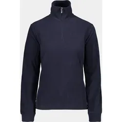 CMP Damen-Sweatshirt - Schwarz Blau, XL - Rollis, ideal für Outdoor- und Skiaktivitäten mit leichtem, isolierendem Arctic Fleece, das atmungsaktiv und schnell trocknend ist.