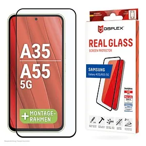 DISPLEX Real Glass Display-Schutzglas für Samsung Galaxy A35