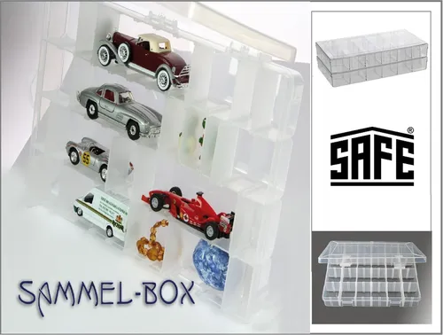 Sammelbox Universal Kleinteile 24 variable Fächer SAFE 5251 350x220x50mm
