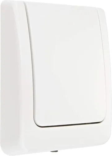 GROHE Classic-Abdeckplatte für Urinal, weiß - Armaturen Abdeckungen, hochwertige Kunststoffplatte für 1-Mengen-Spülung, ideal für GROHE Rapid SL Urinal, langlebig und funktional