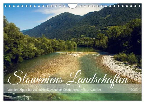 Drachenkind-Fotografie | Slowenische Landschaften Kalender - Kalender 2025 mit 14 Seiten, präsentiert atemberaubende slowenische Landschaften in Kunstform – ideal für Naturliebhaber und Reisefans.