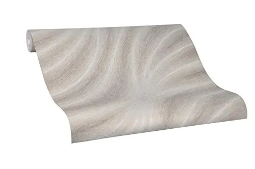 Colani Designertapete Evolution Marburg Wellen gold 56307 in bronze von marburg