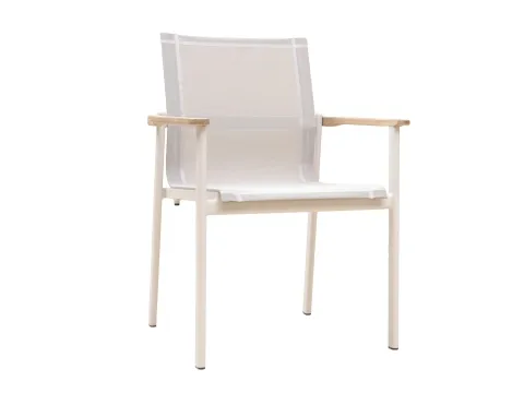 Zebra Enox Sessel Aluminium light taupe von Zebra