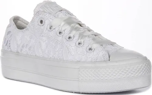 Converse Chuck Taylor All Star Crochet A15005C in Weiß für Damen – 3.5 UK