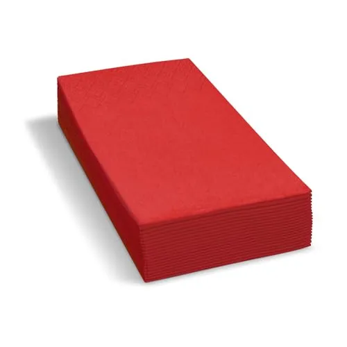 VEPATIM 500 Servietten 33 x 33 cm 1/8 -Kopffalz 2-lagig rot
