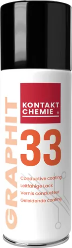 KONTAKT 218 - Graphitlack, Graphit 33, 200 ml, Leitlack