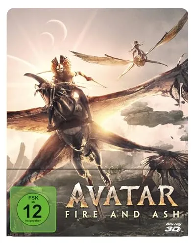 Avatar Fire and Ash Steelbook BR3D (+ Blu-ray) (+ Bonus von Disney