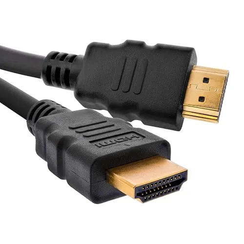 InLine 4k HDMI Kabel, HDMI-High Speed mit Ethernet, HDMI 2.0, UHD, für Blu-ray, PS5, Xbox Series, Switch, Stecker/Stecker, schwarz, 1m, 17501