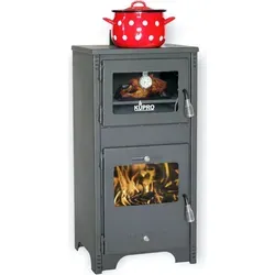 Kaminofen Ever 2 mit Backfach und Herdplatte