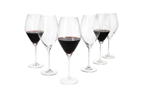 MamboCat Weinglas 6x Doyenne Rotwein-Gläser 280ml - Elegante Rotweingläser für besondere Anlässe, ideal zum Entfalten der Aromen Ihrer Weine. Spülmaschinengeeignet und perfekt für Partys, Hochzeiten oder festliche Abende.