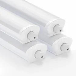 LQWELL LED Feuchtraumleuchte 120cm - IP65 Wasserfest - Die LQWELL LED Feuchtraumleuchte bietet mit IP65 Schutz zuverlässige Beleuchtung in feuchten Umgebungen. Ideal für Keller, Garagen und Küchen. Langlebig, energieeffizient und einfach zu installieren.