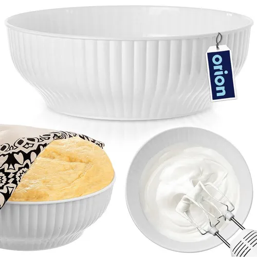 Küchenschüssel Küchenschale Schüssel Schale weiß 28 cm 4 L