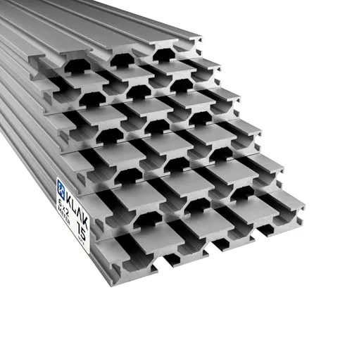 KLAK Profil KLAK 15/120 - 6x Aluprofil 15x120 2m - 6 hochwertige Aluminium-Montageprofile à 2m für vielseitige Konstruktionen. Eloxiert und rostfrei, ideal für professionelle Anwendungen. Perfekt für präzise Montagen und langlebige Ergebnisse.