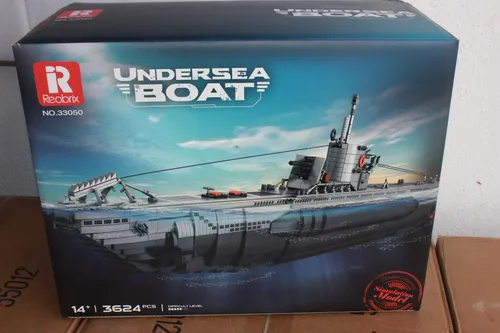 OO Reobrix 33050 U Boot UNDERSEA Boat Klemmbausteine  3624 pcs NEU + OVP