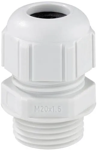 SPELSBERG Kabelsockel Kabelverschraubung 24746301 - Robuste Kabelverschraubung aus schlagfestem Polyamid mit Zugentlastung, ideal für sichere und langlebige Kabelbefestigungen.