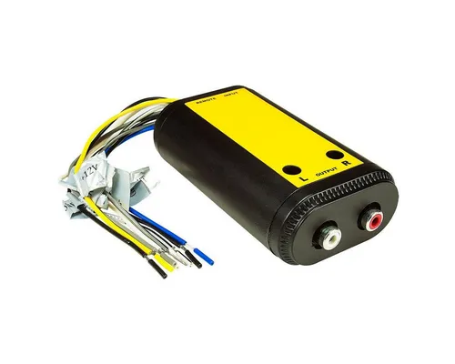 tomzz Audio Aktiv Autoradio Hochpegel High Low Level Umwandler Converter Lautsprec KFZ Adapter