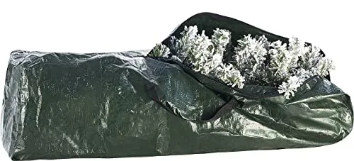 infactory Weihnachtsbaum Tasche: Weihnachtsbaum-/Pflanzen-Aufbewahrungs-/Transporttasche, 106x32x28 cm (Weihnachtsbaumtaschen, Aufbewahrungstasche, LED Baum)