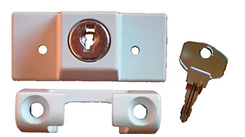 Siegenia Drehsperre Zylinder weiß - Fenstersicherung