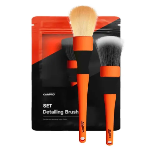CarPro Detailing Brush Interior Exterior Pinsel Detailing Aufbereitung Set 2Stk.