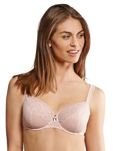 Rosa Faia by Anita Damen Bügel-BH Selma 5634 – Komfort-Spitzen-BH mit Zierstein in Rosewood, Gr. 105E