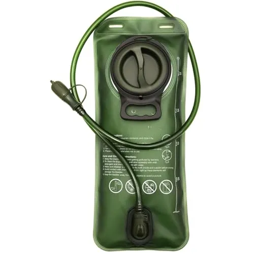 XZSUN Faltbare Trinkblase, 1L-2L-2.5L-3L Wasserblase auslaufsicherer Wasserbeutel Wasserspeicher für Fahrrad Wandern Camping Rucksack
