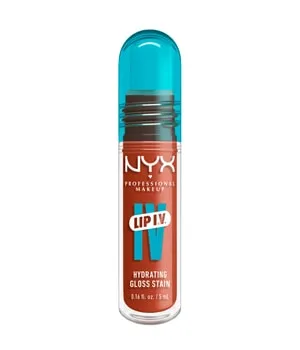 NYX Professional Makeup Lip I.V. Hydrating Gloss Stain Lipgloss 5 ml Caramel Drip