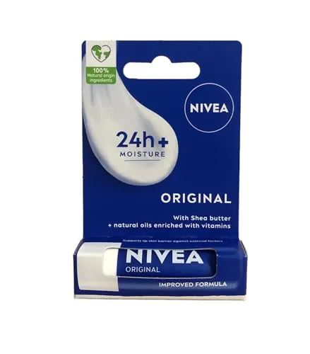 Nivea Original Care Caring Lippenbalsam, 5 ml