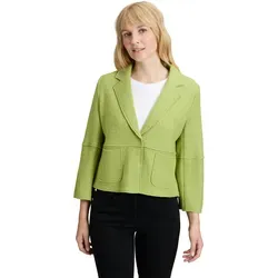 Betty Barclay Damen Blazer-Jacke mit Reverskragen 46, Fresh Moss - Moderne Damen Blazer-Jacke in Fresh Moss, lässige Passform und vielseitig kombinierbar, ideal für elegante Anlässe oder den Alltag.