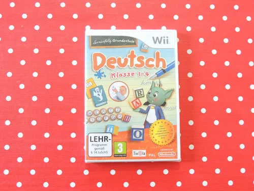 NEU OVP Lernerfolg Grundschule: Deutsch Klasse 1-4 Nintendo Wii NEU in Folie