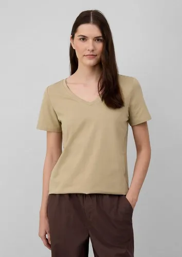 s.Oliver Kurzarmshirt T-Shirt T-Shirt mit V-Ausschnitt