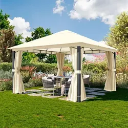 Pavillons & Gartenlauben Beige von Toolport
