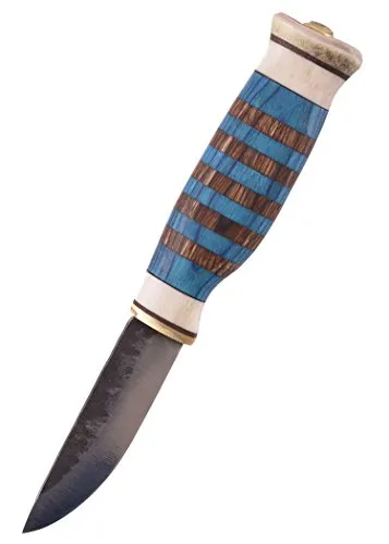 Finnenmesser - Wood Jewel - 23B12 Messer mit Scheide - Outdoor Jagdmesser