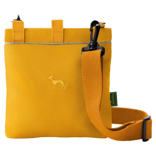 Hunter Tierbedarf Leckerlibeutel Alva Gelb - Praktischer Umhänge-Snackbeutel - Leckerlibeutel in leuchtendem Gelb, ideal für unterwegs mit Ihrem Hund, sorgt für schnellen Zugriff auf Snacks beim Training.