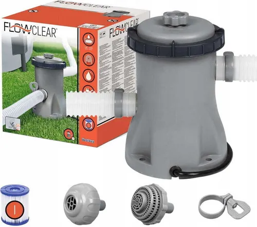 Bestway FLOWCLEAR Pumpe mit Filter 1.249 l/h