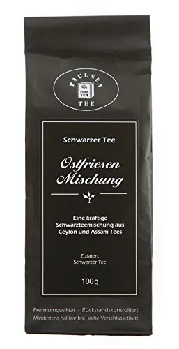 Paulsen Tee Schwarzer Tee Ostfriesen Mischung 100g